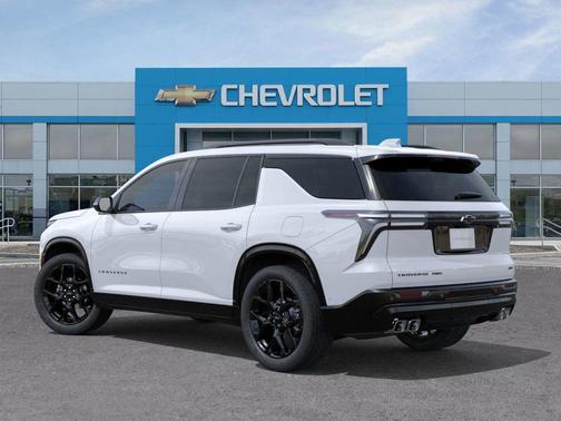 Polar White Tricoat 2026 Chevrolet Traverse RS