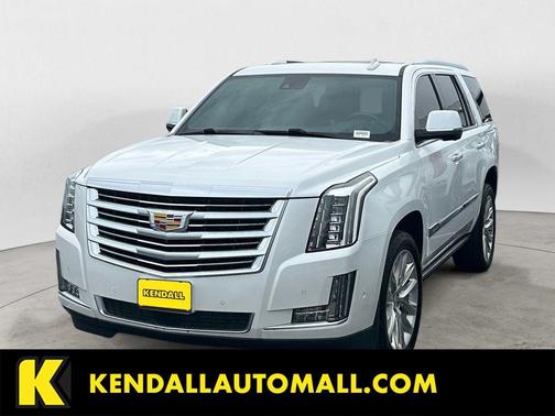 Crystal White Tricoat 2020 Cadillac Escalade Platinum