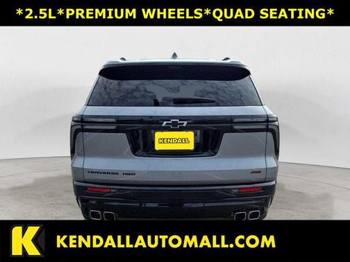 Sterling Grey Metallic 2024 Chevrolet Traverse RS