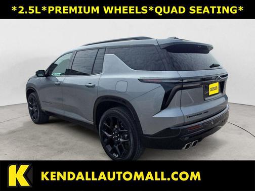 Sterling Grey Metallic 2024 Chevrolet Traverse RS