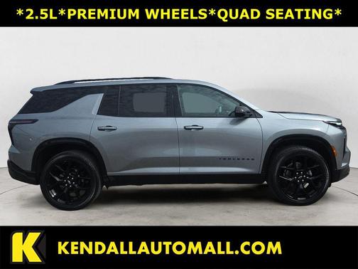 Sterling Grey Metallic 2024 Chevrolet Traverse RS