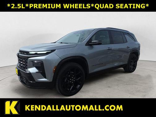 Sterling Grey Metallic 2024 Chevrolet Traverse RS