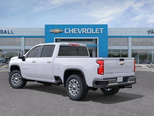 Summit White 2026 Chevrolet Silverado 3500 LTZ