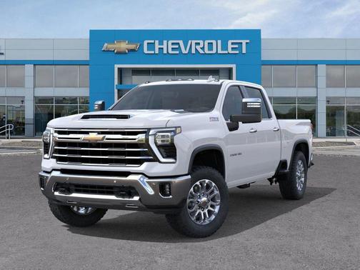 Summit White 2026 Chevrolet Silverado 3500 LTZ