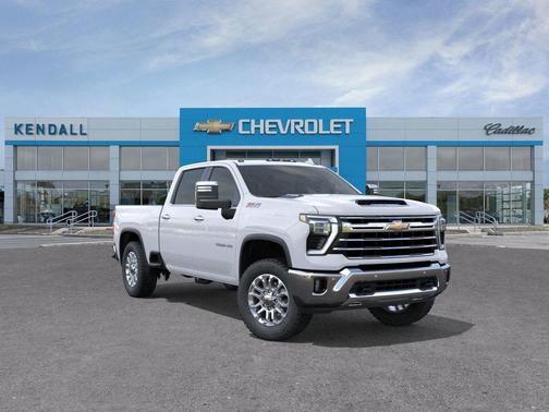Summit White 2026 Chevrolet Silverado 3500 LTZ