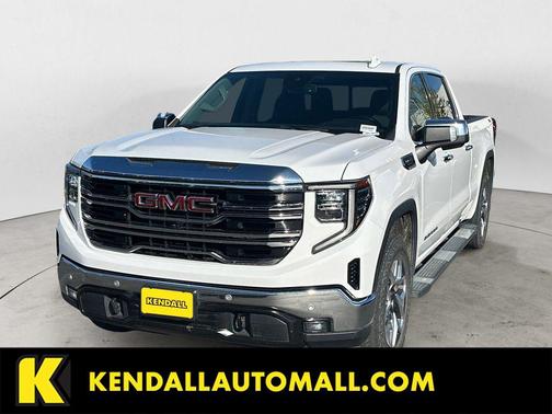 Summit White 2024 GMC Sierra 1500 SLT