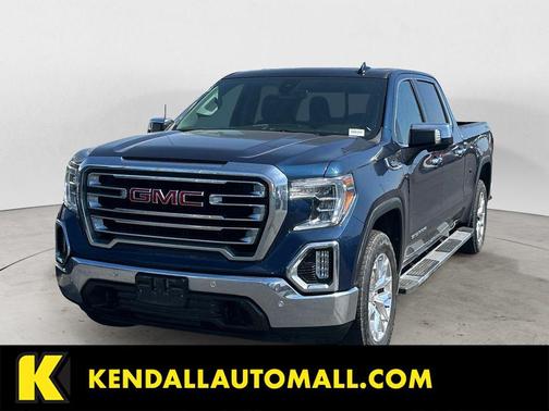 Pacific Blue Metallic 2019 GMC Sierra 1500 SLT