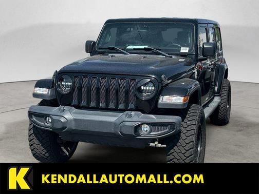 Black Clearcoat 2019 Jeep Wrangler Unlimited Sahara