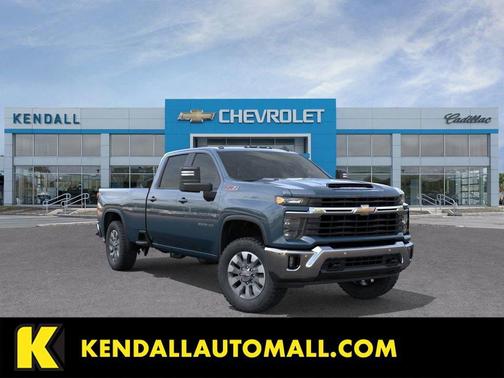 Lakeshore Blue Metallic 2026 Chevrolet Silverado 3500 LT