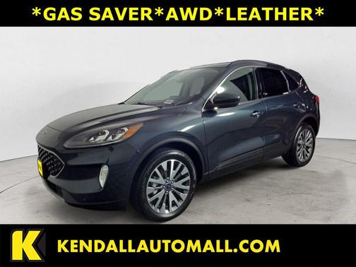 Stone Blue Metallic 2022 Ford Escape Titanium