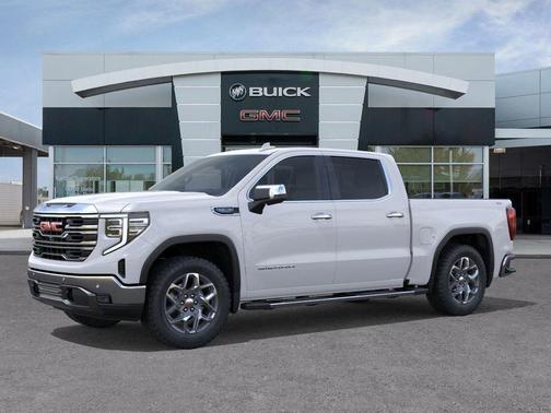Summit White 2026 GMC Sierra 1500 SLT