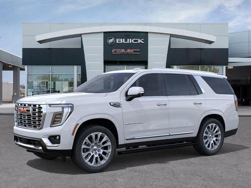 Glacier White Tricoat 2026 GMC Yukon Denali