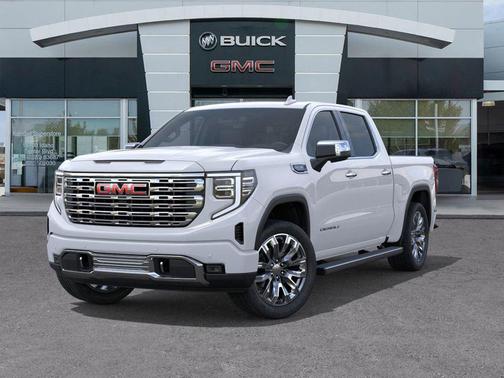 Glacier White Tricoat 2026 GMC Sierra 1500 Denali