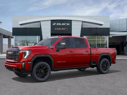 Volcanic Red Tintcoat 2026 GMC Sierra 2500 AT4