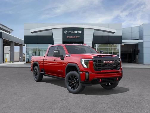 Volcanic Red Tintcoat 2026 GMC Sierra 2500 AT4