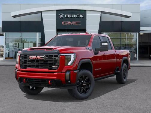 Volcanic Red Tintcoat 2026 GMC Sierra 2500 AT4