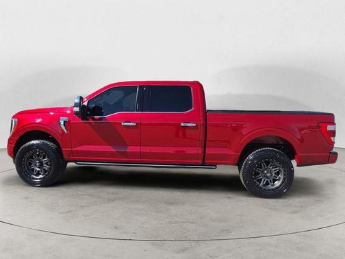 Rapid Red Metallic Tinted Clearcoat 2022 Ford F-150 Platinum