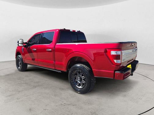 Rapid Red Metallic Tinted Clearcoat 2022 Ford F-150 Platinum