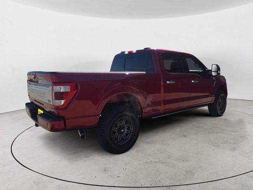 Rapid Red Metallic Tinted Clearcoat 2022 Ford F-150 Platinum