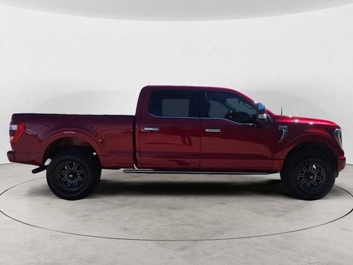 Rapid Red Metallic Tinted Clearcoat 2022 Ford F-150 Platinum