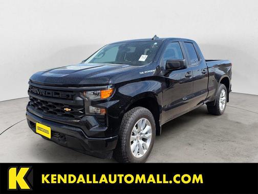 Black 2025 Chevrolet Silverado 1500 Custom