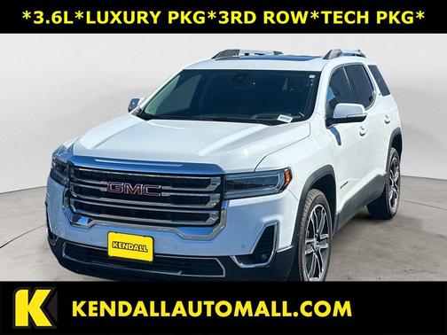 Summit White 2023 GMC Acadia AWD SLT