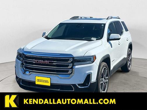 Summit White 2023 GMC Acadia AWD SLT