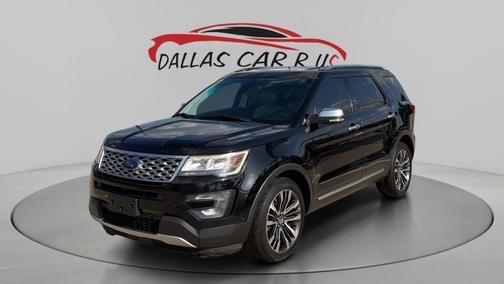 Shadow Black 2016 Ford Explorer Platinum