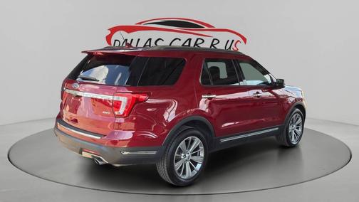 Ruby Red Metallic Tinted Clearcoat 2018 Ford Explorer Limited