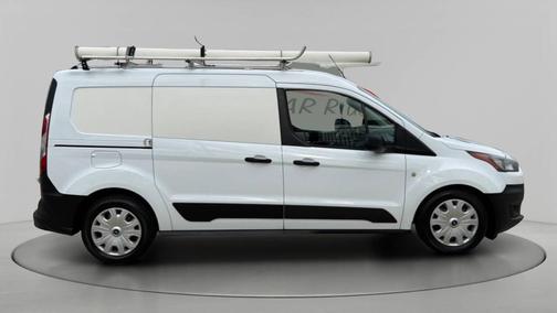 Frozen White 2020 Ford Transit Connect XL Cargo Van