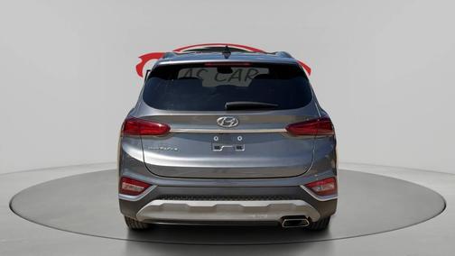 Machine Gray 2019 Hyundai SANTA FE SE 2.4