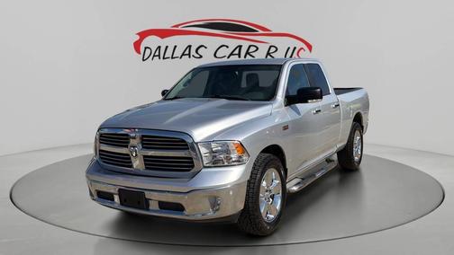 Bright Silver Metallic Clearcoat 2017 RAM 1500 Big Horn