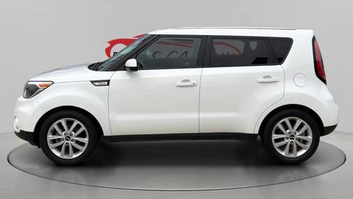 Clear White 2019 Kia Soul +