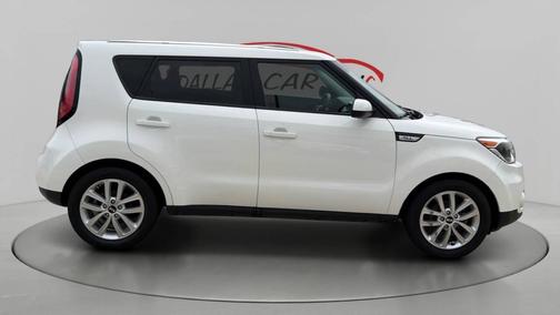 Clear White 2019 Kia Soul +