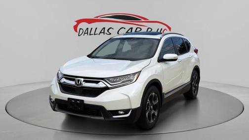 White Diamond Pearl 2018 Honda CR-V Touring