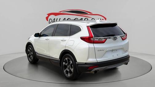 White Diamond Pearl 2018 Honda CR-V Touring