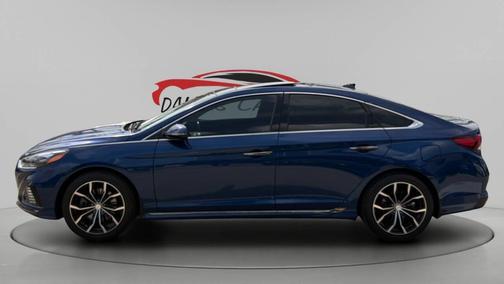 Lakeside Blue 2019 Hyundai SONATA Limited 2.0T