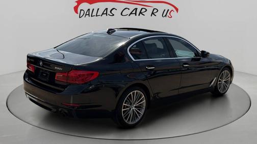 BLACK 2017 BMW 530 530i 4dr Sedan