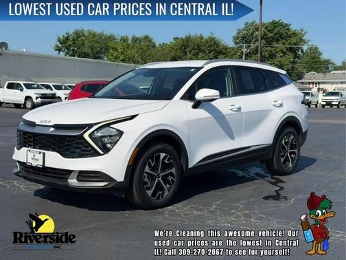 Glacial White Pearl 2023 Kia Sportage EX