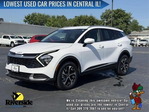 Glacial White Pearl 2023 Kia Sportage EX