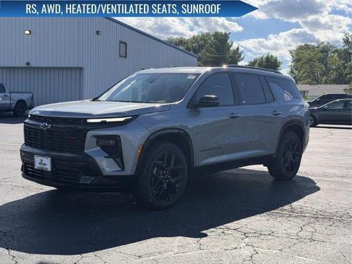 Sterling Gray Metallic 2026 Chevrolet Traverse RS