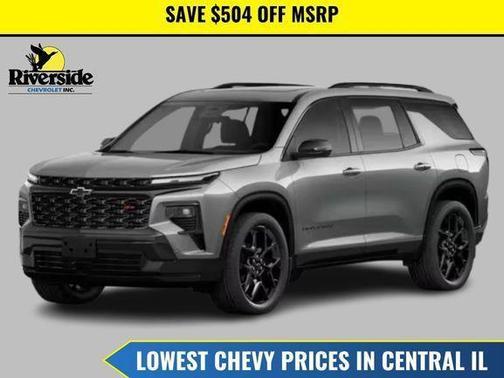 Sterling Gray Metallic 2026 Chevrolet Traverse RS