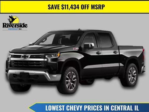 Black 2026 Chevrolet Silverado 1500 LT