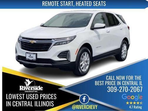 Summit White 2024 Chevrolet Equinox 1LT