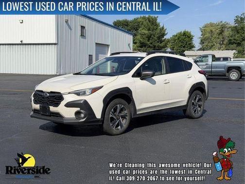 Crystal White Pearl 2024 Subaru Crosstrek Premium