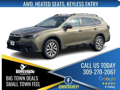 Autumn Green Metallic 2020 Subaru Outback Premium