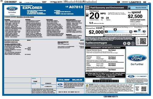 2020 Ford Explorer Platinum
