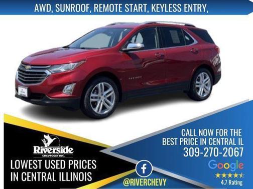Cajun Red Tintcoat 2018 Chevrolet Equinox Premier