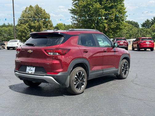 Crimson Metallic 2022 Chevrolet Trailblazer LT