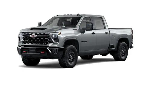 Gray 2026 Chevrolet Silverado 2500 Crew Cab, Standard Bed, XR2, 4WD